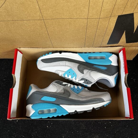NEW Nike Air Max 90 \'Blue Lightning\' DM0029 019 Men Size 10 main image 6